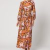 Women Winona Wedding Guest | Winona Pilgrim Waist Knot Dress-Print