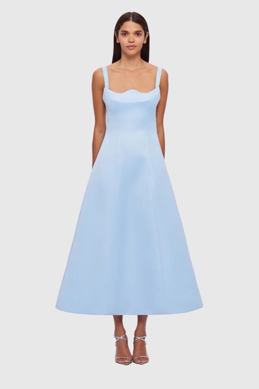 Women Leo Lin Race Day | Leo & Lin Odette Midi Dress-Sky Blue