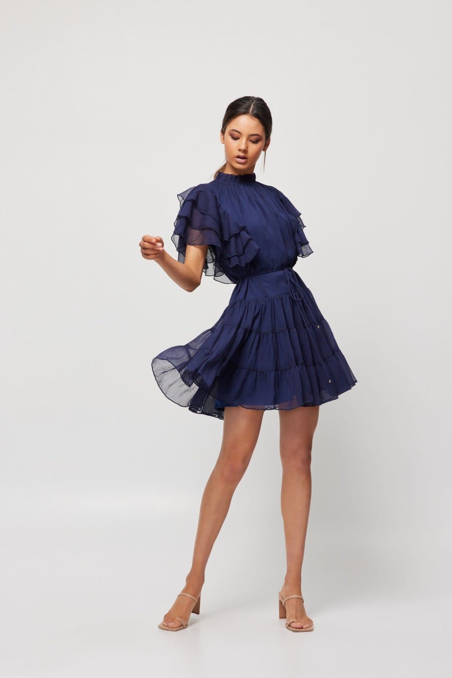 Women Elliatt Wedding Guest | Elliatt Sabrina Dress-Navy