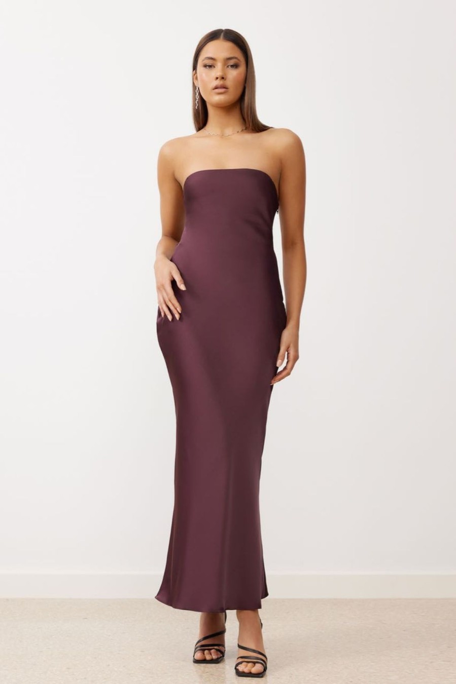 Women Lexi Wedding Guest | Lexi Indra Dress-Grape