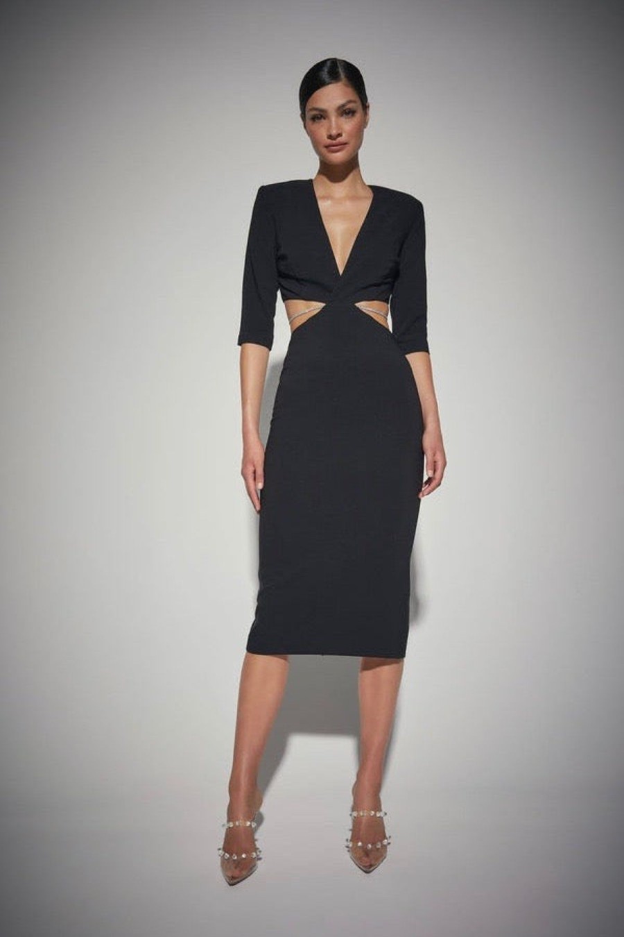 Women Dress Hire AU Party | Kianna Jennifer Dress-Black