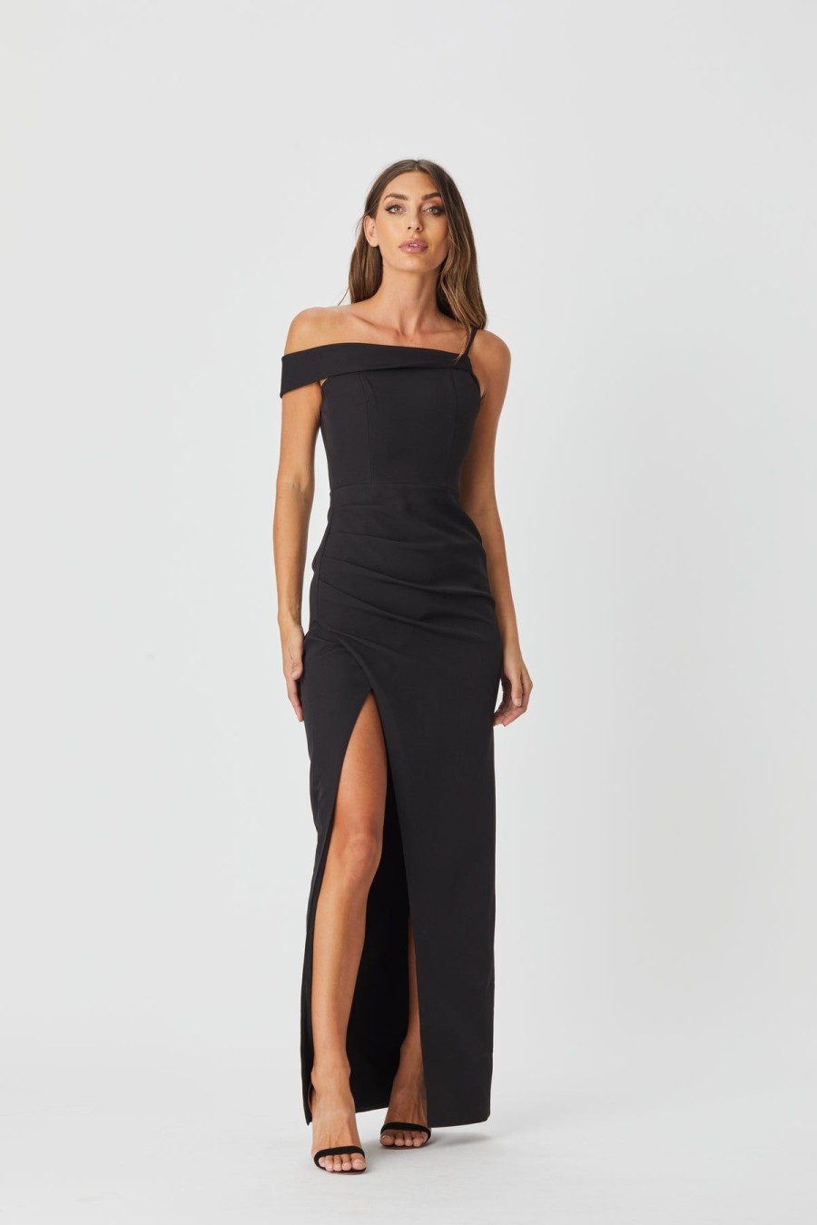 Women Bianca & Bridgett Formal | Bianca & Bridgett Athena Dress-Black