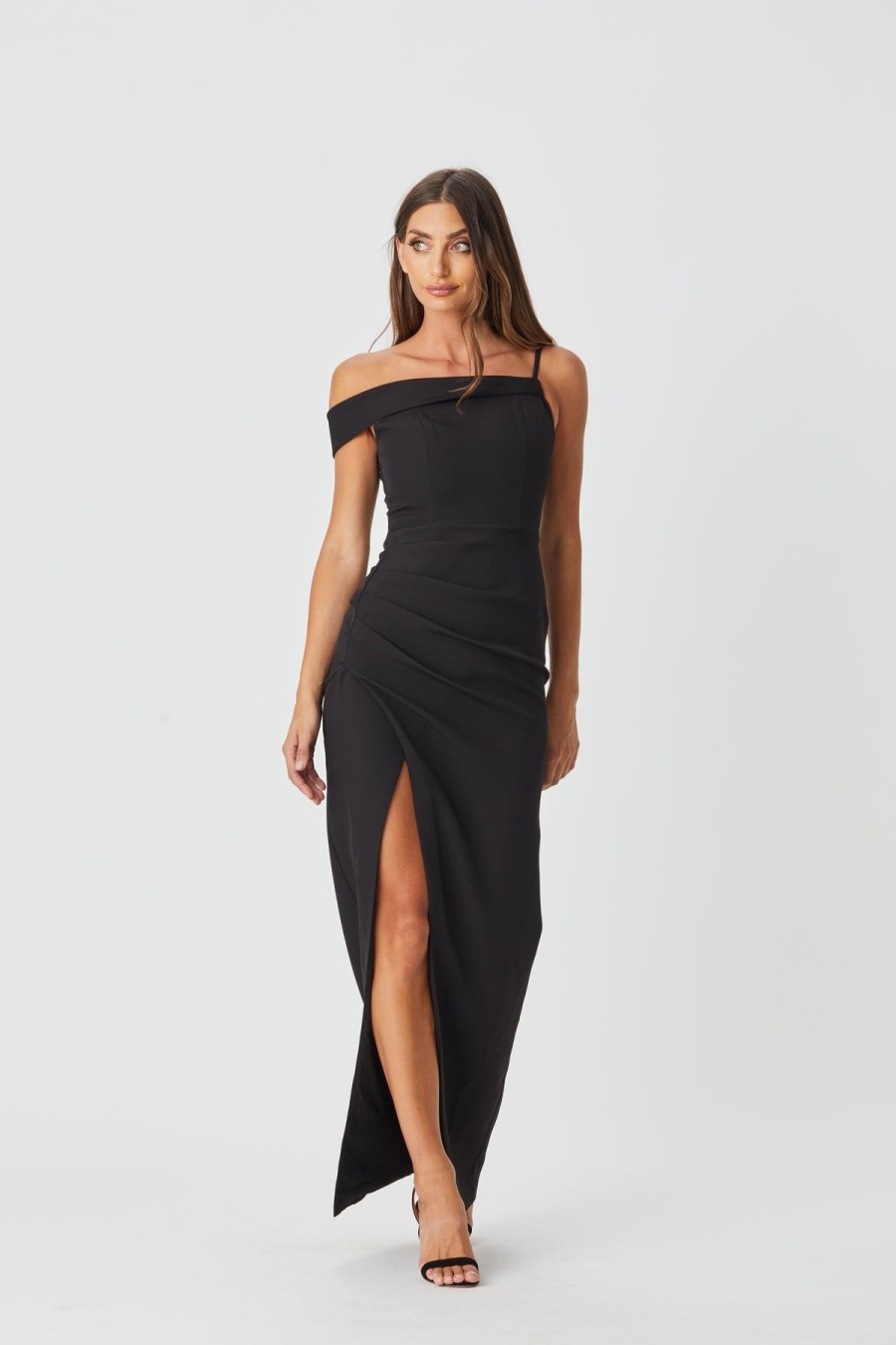 Women Bianca & Bridgett Formal | Bianca & Bridgett Athena Dress-Black