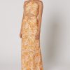 Women Winona Party | Winona Darana Maxi Dress-Orange Print