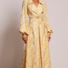 Women Pasduchas Wedding Guest | Pasduchas Goldie Wrap Dress-Blondie