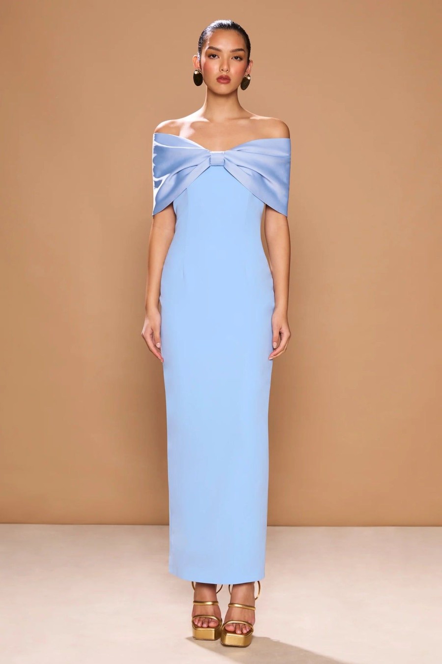 Women Sonya Wedding Guest | Sonya Belluno Dress-Azzurro