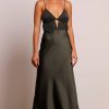 Women Pasduchas Wedding Guest | Pasduchas Pinnacle Slip Midi Dress-Combat