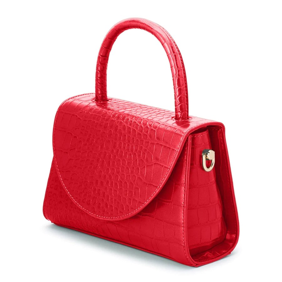 Women Dress Hire AU Bags | Olga Berg Nadia Top Handle Bag-Red