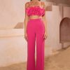 Women Eliya The Label Pants | Eliya The Label Ida Pants-Magenta