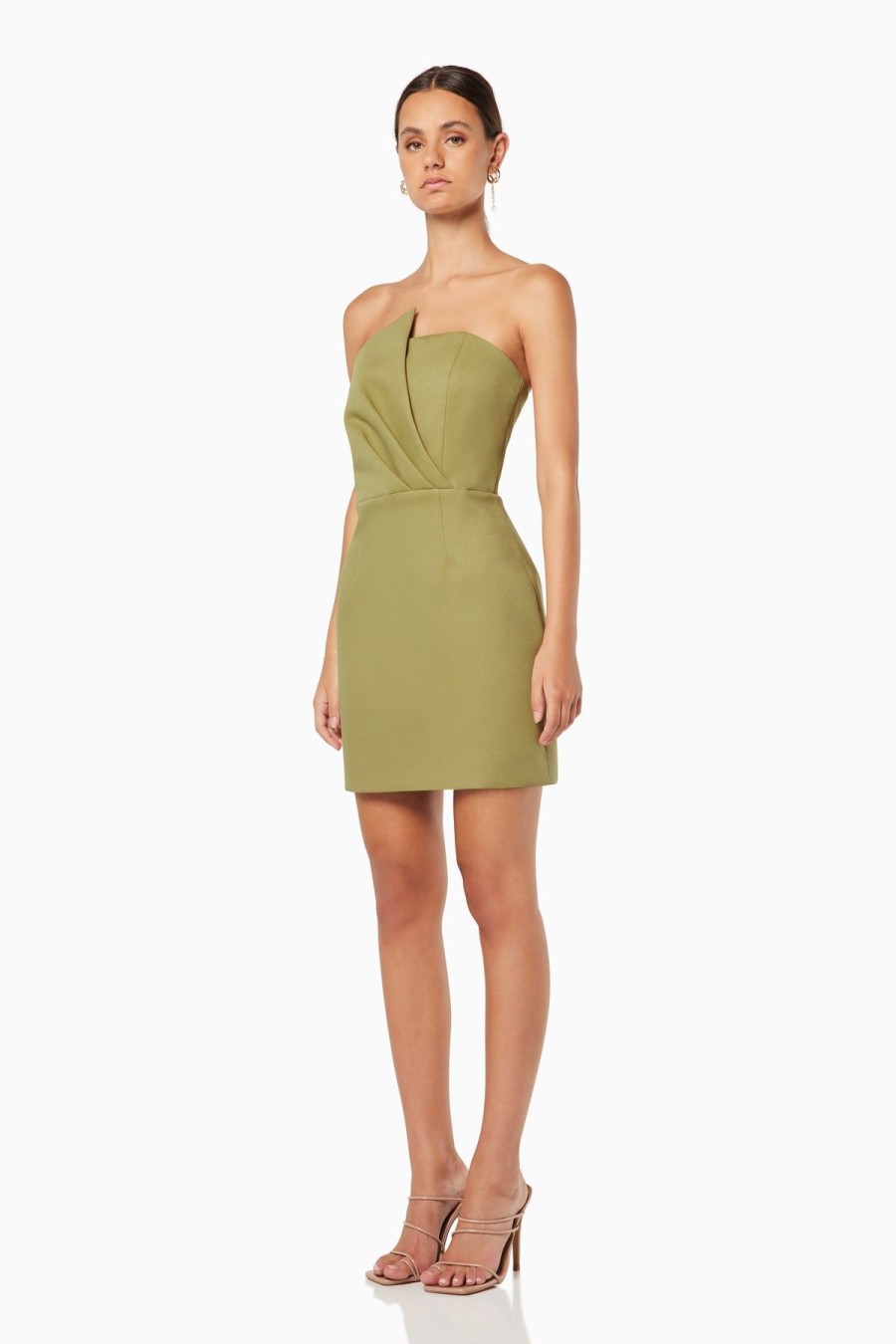 Women Elliatt Wedding Guest | Elliatt Veida Dress-Olive