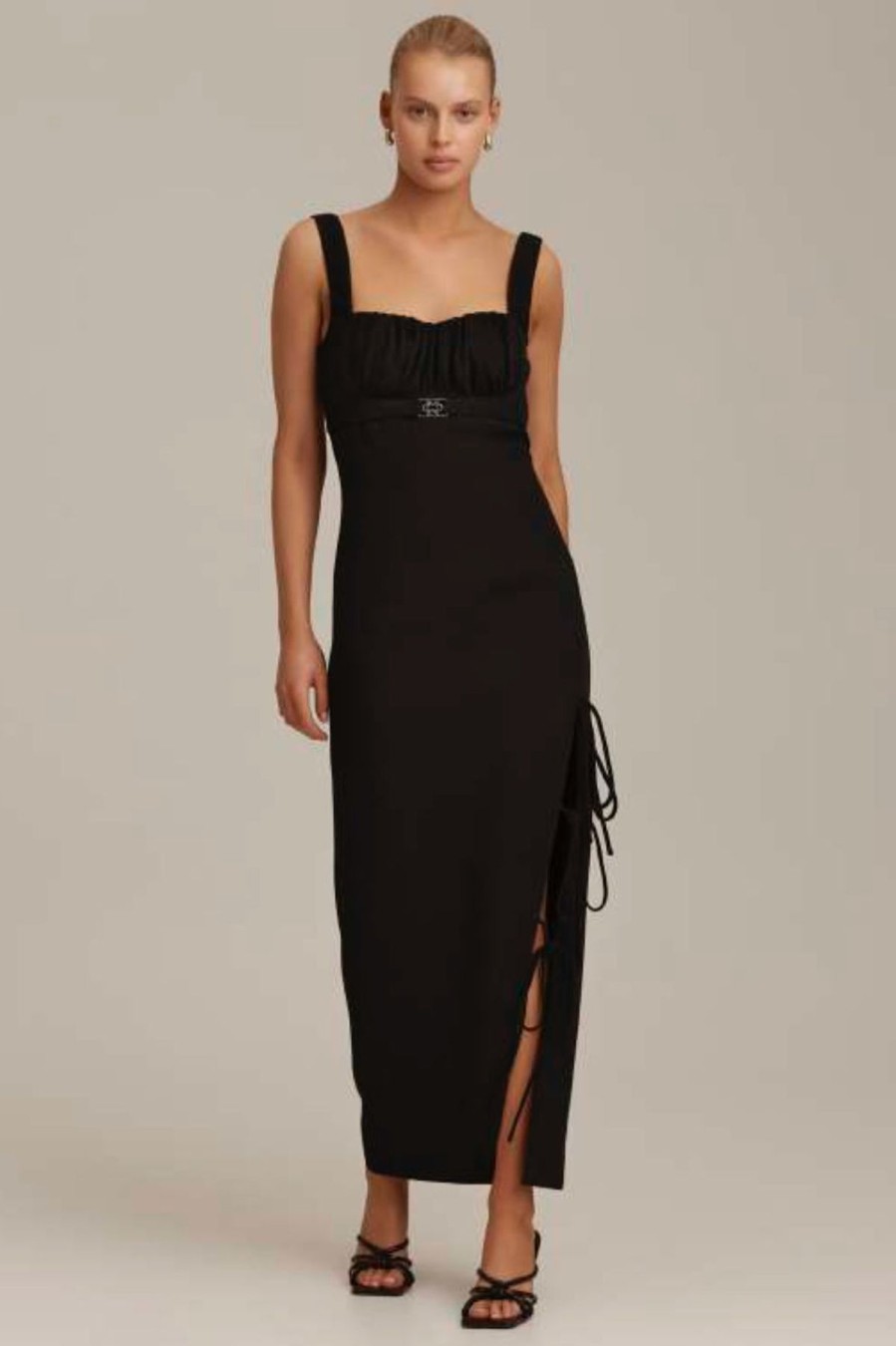 Women C/MEO Collective Wedding Guest | C/Meo Collective Validate Dress-Black