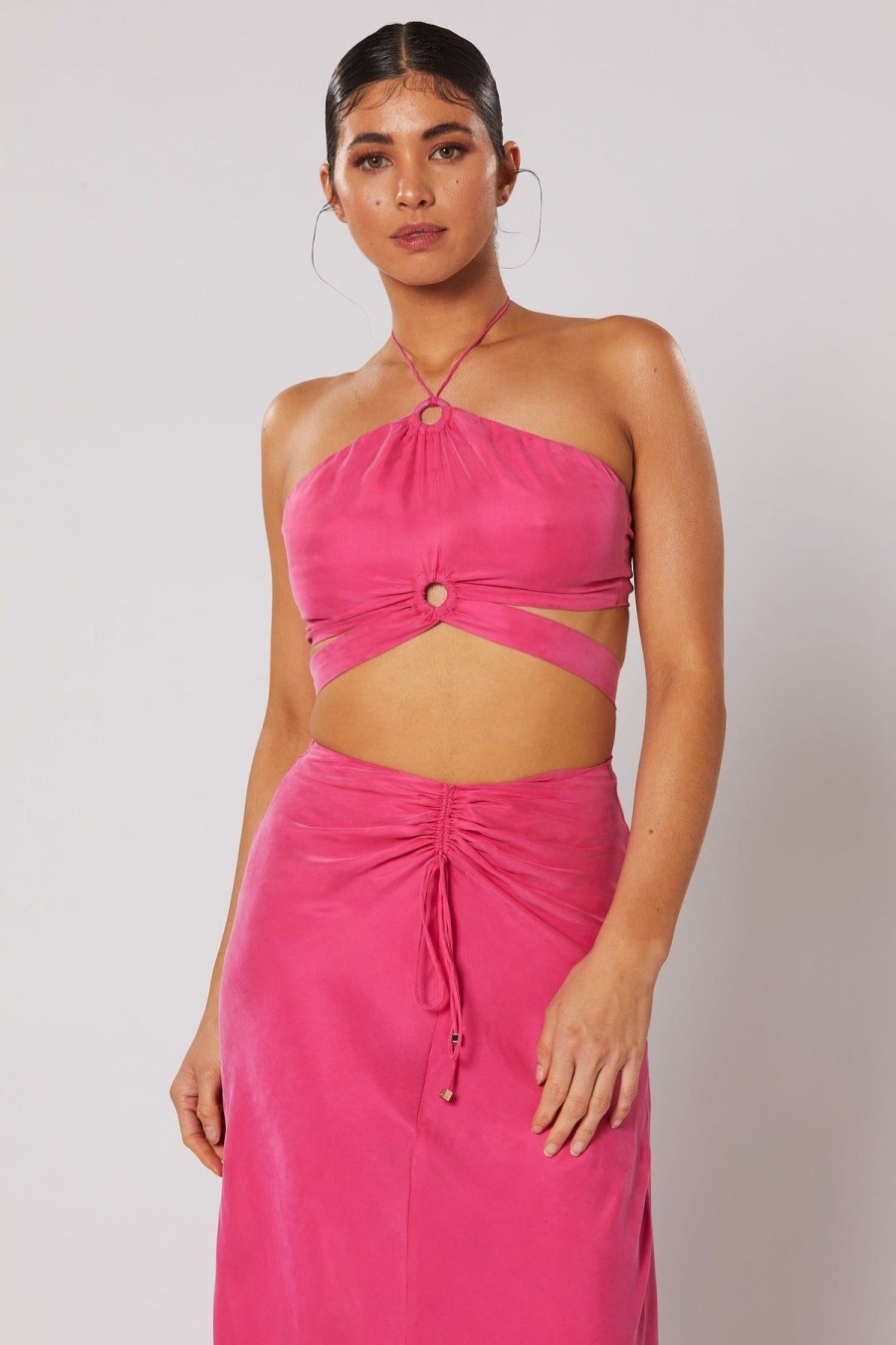 Women Winona Sets | Winona Cerise Top-Hot Pink