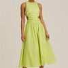 Women Keepsake Party | Keepsake Amalfi Midi Dress-Pear