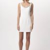 Women Dress Hire AU Party | Nicola Finetti Short Diamond Backless Dress-White