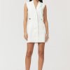 Women Suboo Party | Suboo Skylar Panelled Mini Dress-White