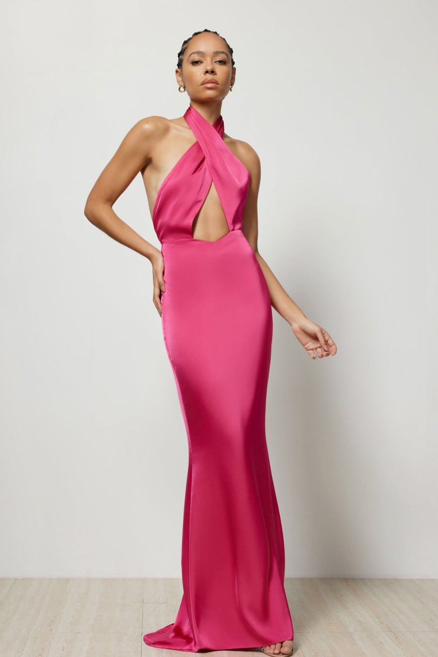 Women Lexi Formal | Lexi Fay Dress-Fuchsia