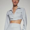 Women Dress Hire AU Sets | Kianna Carmen Top-Light Blue