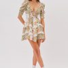 Women For Love & Lemons Party | For Love & Lemons Rosalyn Mini Dress-Marigold