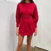 Women Mossman Wedding Guest | Mossman The Limitless Dress-Blood Red