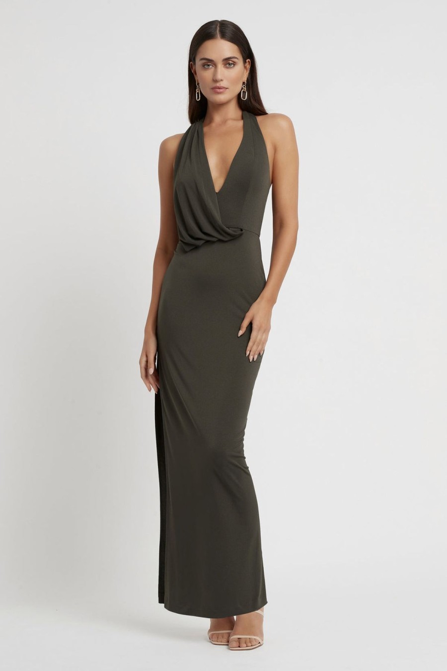 Women Lexi Formal | Lexi Noel Dress-Khaki