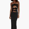 Women Dress Hire AU Wedding Guest | Maygel Coronel Veranera Dress-Black