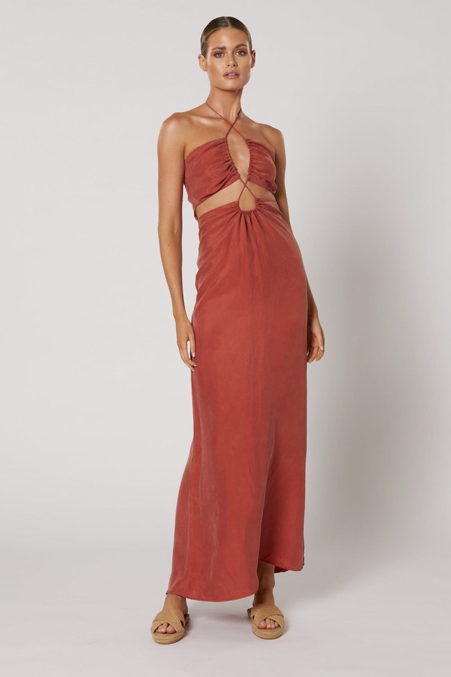 Women Winona Wedding Guest | Winona Tammin Maxi Dress-Copper