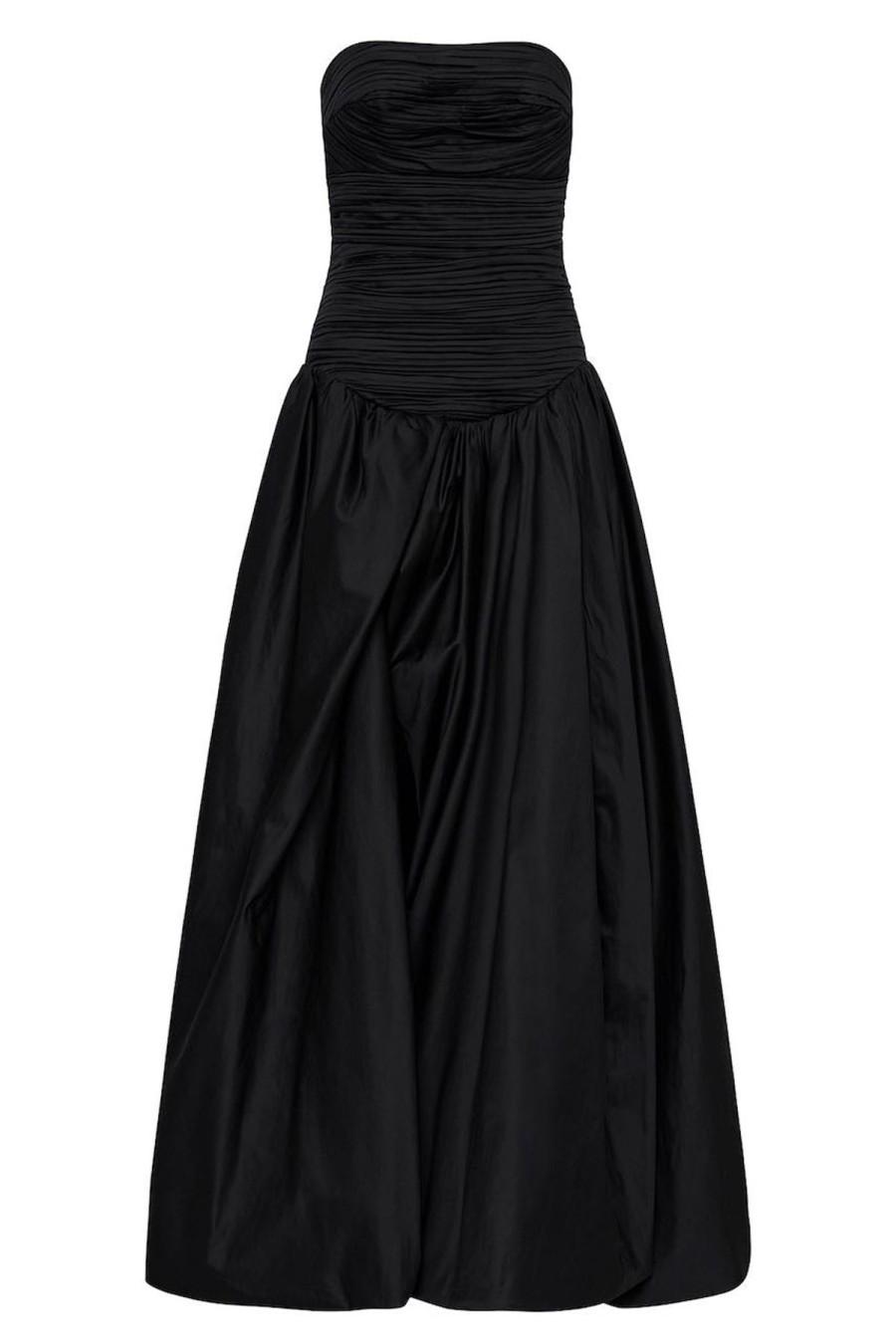 Women Aje Party | Aje Violette Bubble Hem Maxi Dress-Black