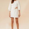 Women Suboo Party | Suboo Astrid Resin Detail Mini Dress-Ivory