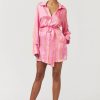 Women Suboo Wedding Guest | Suboo Leyla Mini Shirt Dress-Print