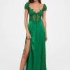 Women For Love & Lemons Wedding Guest | For Love & Lemons Casey Maxi Dress-Green