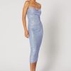 Women Winona Wedding Guest | Winona Marini Midi Dress-Blue