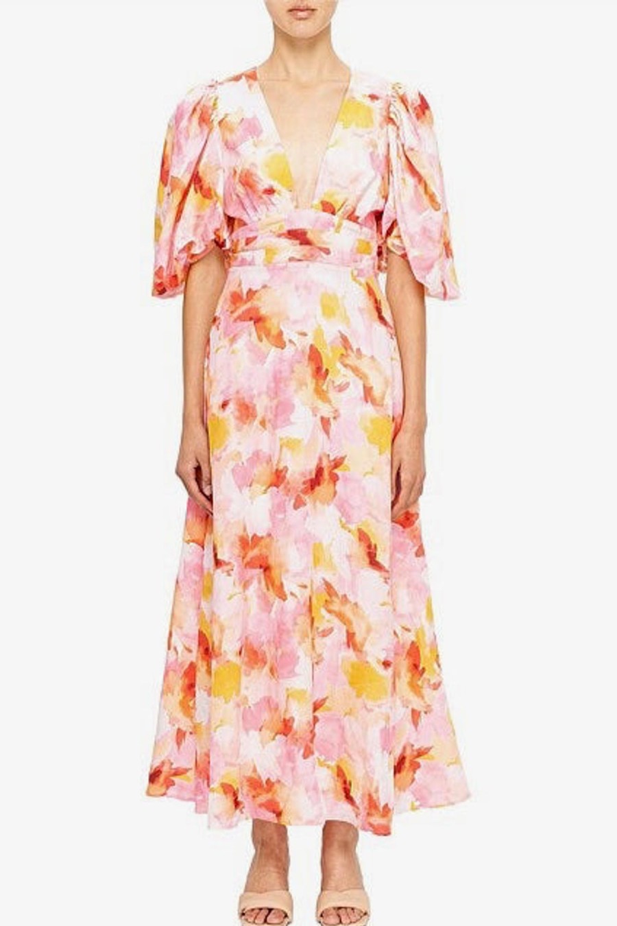 Women Acler Wedding Guest | Acler Hamilton Dress-Pink Floral