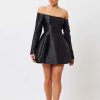 Women Bianca & Bridgett Wedding Guest | Bianca & Bridgett Michelle Dress-Black