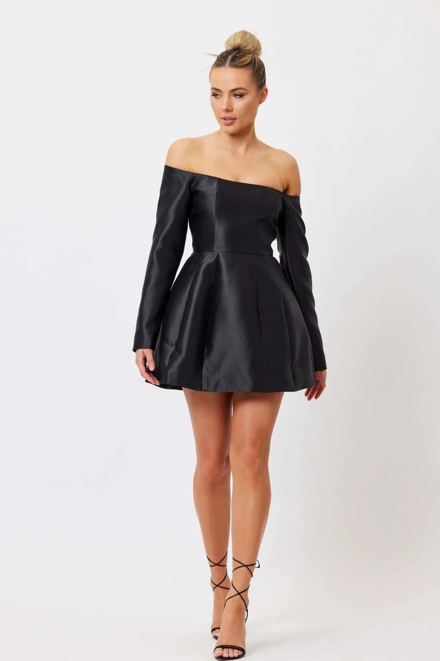 Women Bianca & Bridgett Wedding Guest | Bianca & Bridgett Michelle Dress-Black