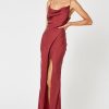 Women Winona Wedding Guest | Winona Mezzo Maxi Dress-Wine