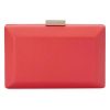 Women Dress Hire AU Bags | Olga Berg Ava Rectangular Clutch-Coral