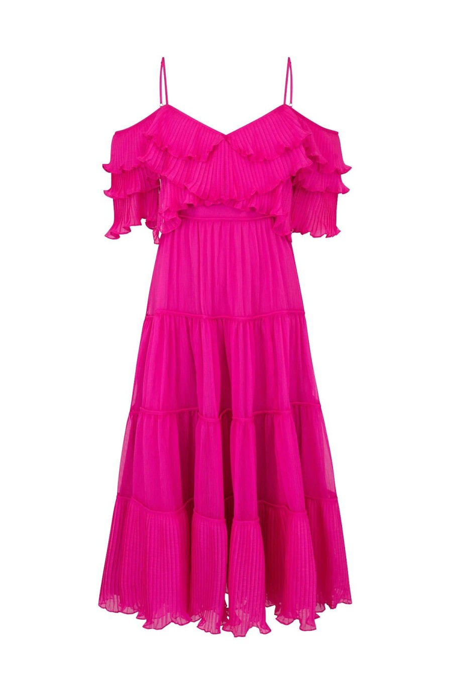 Women Talulah Wedding Guest | Talulah Cosmos Midi Dress-Rosella Pink