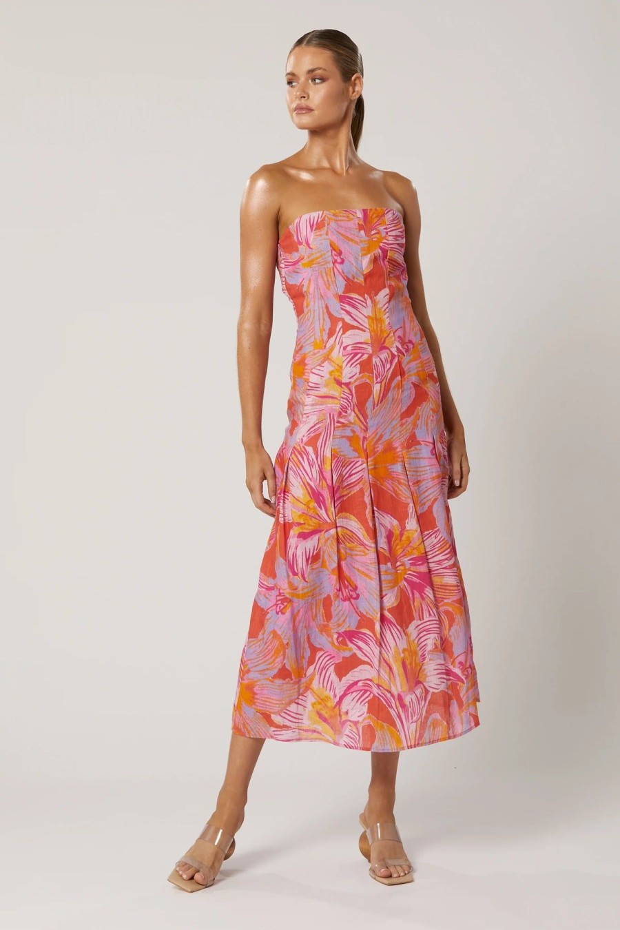 Women Winona Wedding Guest | Winona Avalyn Midi Dress-Print