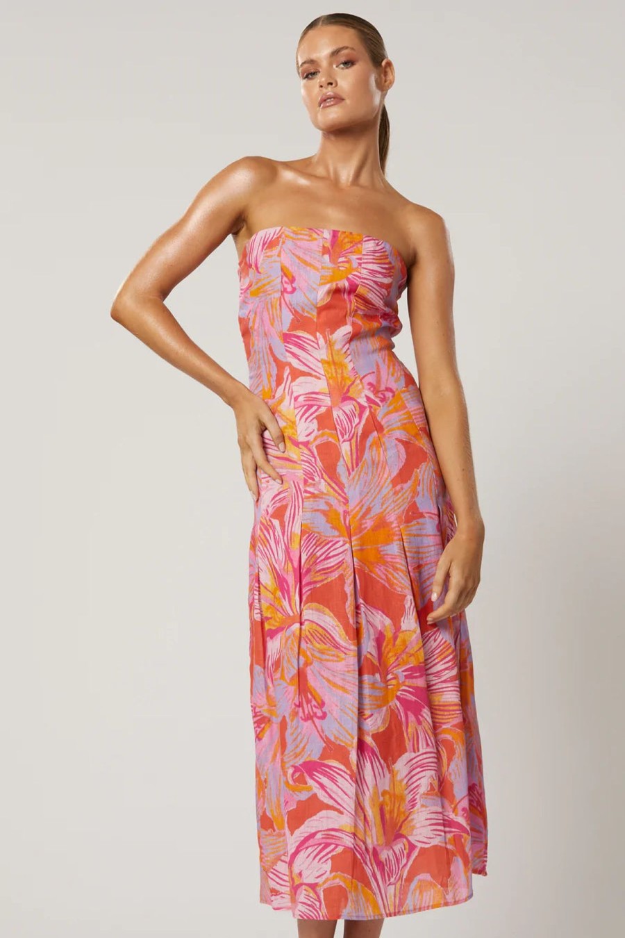 Women Winona Wedding Guest | Winona Avalyn Midi Dress-Print