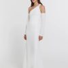 Women Dress Hire AU Pregnancy Friendly | Kianna Karina Dress-Ivory