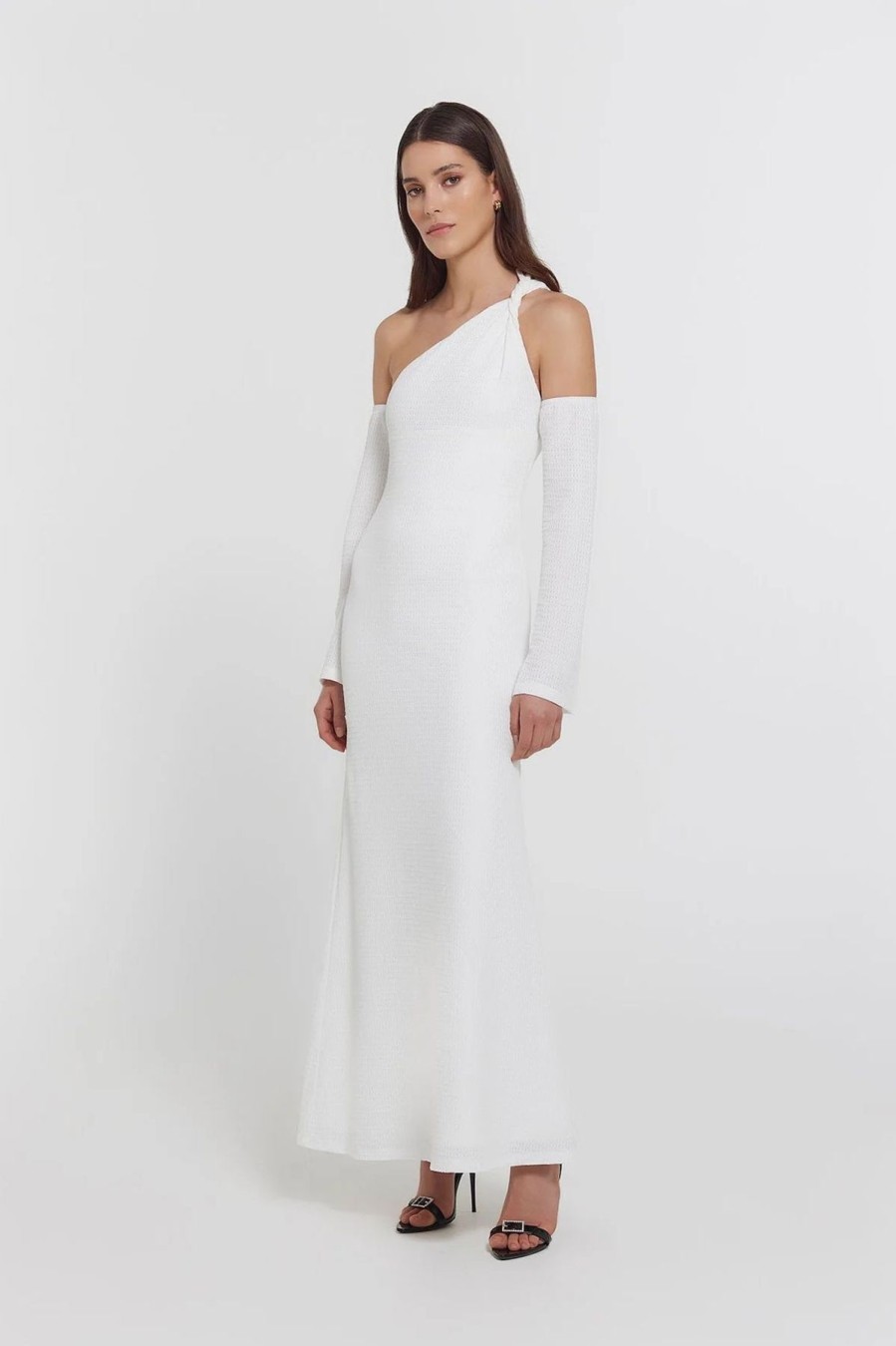 Women Dress Hire AU Pregnancy Friendly | Kianna Karina Dress-Ivory