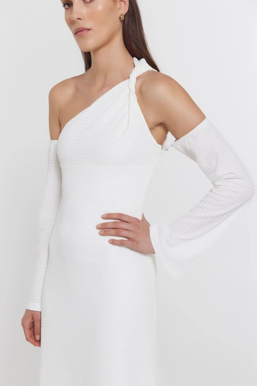 Women Dress Hire AU Pregnancy Friendly | Kianna Karina Dress-Ivory