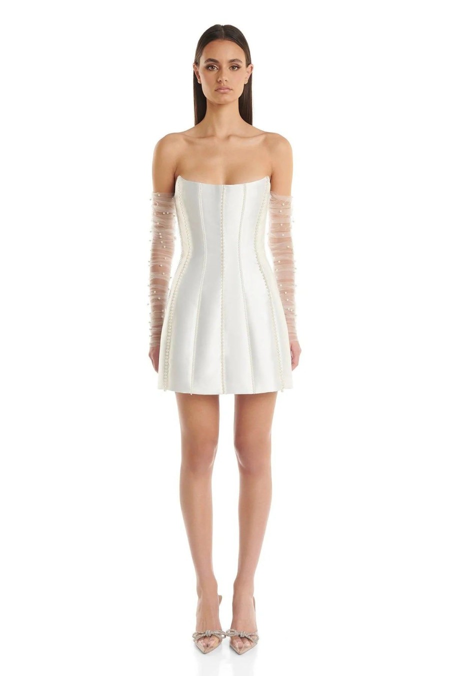 Women Eliya The Label Formal | Eliya The Label Kayla Dress-Ivory