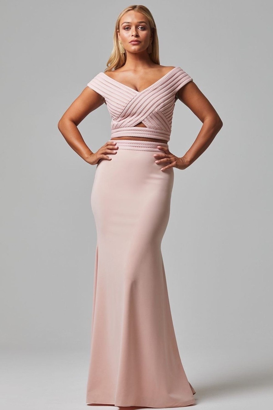 Women Tania Olsen Sets | Tania Olsen Cassidy Gown-Blush