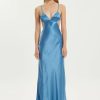 Women Third Form Wedding Guest | Third Form Crush Bias Tri Midi Dress-Aegean