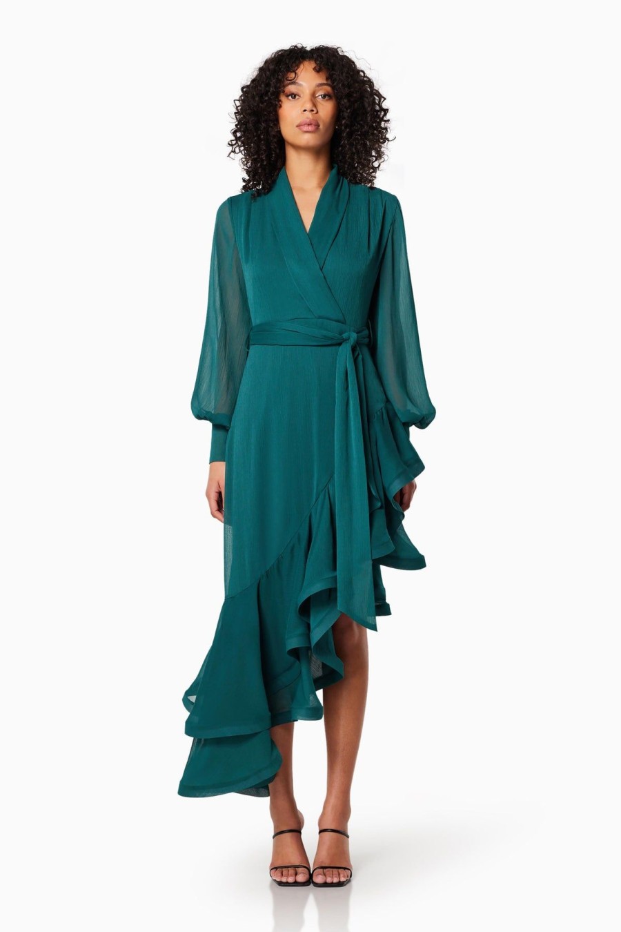 Women Elliatt Wedding Guest | Elliatt Genevieve Dress-Forest Green