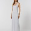 Women Dress Hire AU Wedding Guest | Kianna Myah Dress-Metallic Silver