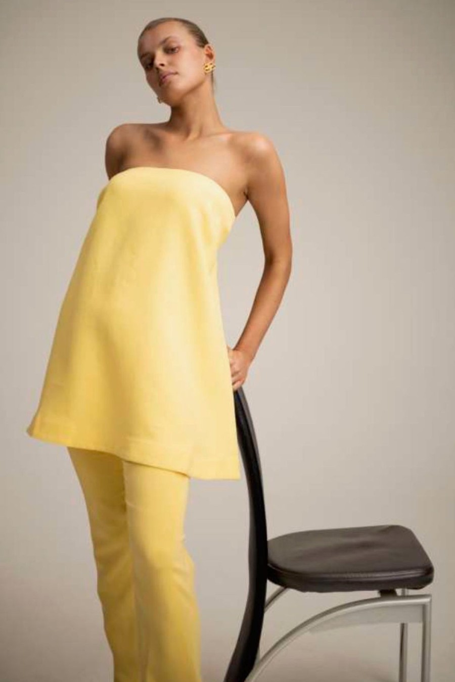 Women C/MEO Collective Sets | C/Meo Collective Aperture Top-Lemon