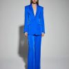 Women Dress Hire AU Sets | Kianna Shim Flare Pant-Blue