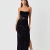 Women Bianca & Bridgett Wedding Guest | Bianca & Bridgett Lennox Dress-Black